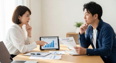 固定金利 変動金利 どっちが安心?違いと向いている人の特徴を解説